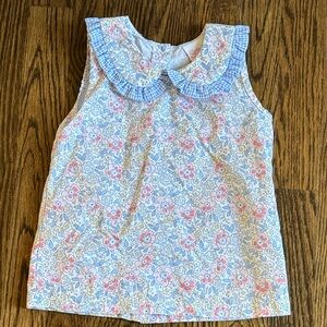 Felicity Florals Woven Ruffle Blouse